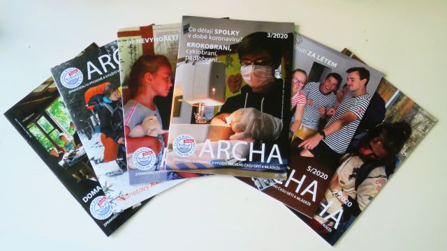 Časopis ARCHA, 22. ročník, 2020, vydává Česká rada dětí a mládeže