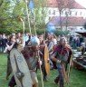 Keltští bojovníci a trubač na carnyx, Beltine 2005