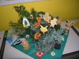 Z výstavky vánočních výrobků dětí DDM Šumná „Vánoce pro radost“