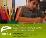Romea o.p.s. hledá studenty na doučování dětí na Kladně (plakátek)