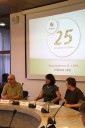 Na tiskové konferenci k 25. výročí obnovení samostatné činnosti Pionýra (foto Jiří Majer) 