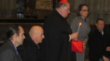 Kardinál Dominik Duka převzal Betlémské světlo 2015 (foto Michala K. Rocmanová)