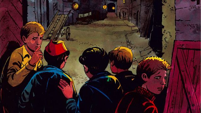 Tajemství Velkého Vonta - komix podle příběhu Jaroslava Foglara nakreslil Marko Čermák (výřez obálky)