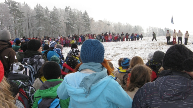 Skautský Přechod Brd (foto Michala K. Rocmanová, 2014)