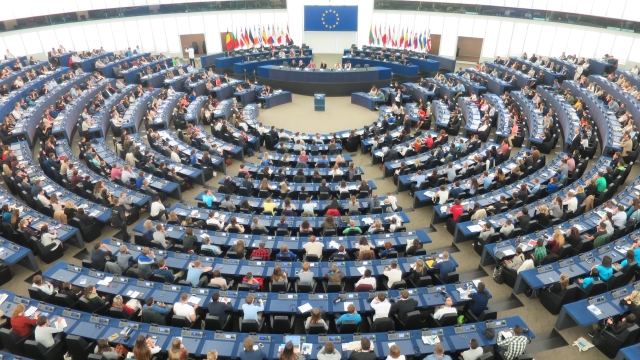 Evropský parlament ve Štrasburku (foto Michala K. Rocmanová, EYE 2016)
