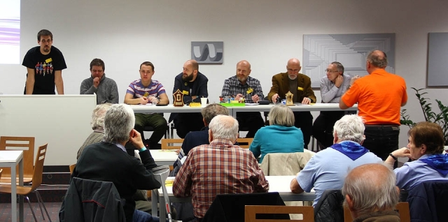 Vedení Sdružení přátel Jaroslava Foglara na Foglarovských dnech 2016 v Brně