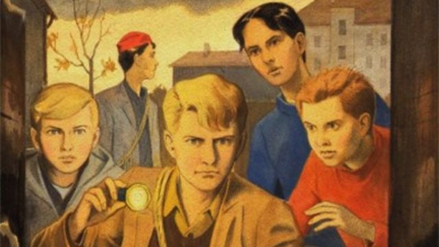 Koncem března 2019 vydává Albatros Záhadu hlavolamu od Jaroslava Foglara s ilustracemi Jiřího Gruse (detail obálky)