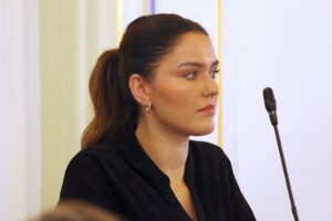 Pavlína Slavíčková, vedoucí oddělení neformálního vzdělávání a sportu Domu zahraniční spolupráce (foto Jiří Majer)