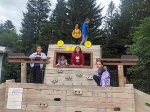 Z prázdninového pobytu dětí z TYMY v Beskydech (foto SVČ TYMY)