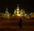 Rudé náměstí v Moskvě. Prosinec 2005.