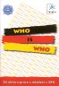 Titulní strana publikace Who is who