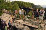 Nejatraktivnějším výletem srazu TOM 2011 byla návštěva Pravčické brány v srdci Národního parku České Švýcarsko
