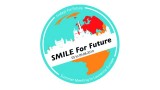 SMILE for future - logo mezinárodního summitu studentů stávkujících za klima v Lausanne, srpen 2019
