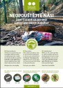 Odpadky v lese: Neopouštějte nás! (NP České Švýcarsko)