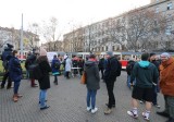 Z lednové protestní akce na náměstí Míru (foto Jiří Majer)