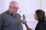 Předseda Pionýra Martin Bělohlávek v rozhovoru pro rozhlasovou stanici Rádio Blaník (foto Jiří Majer)